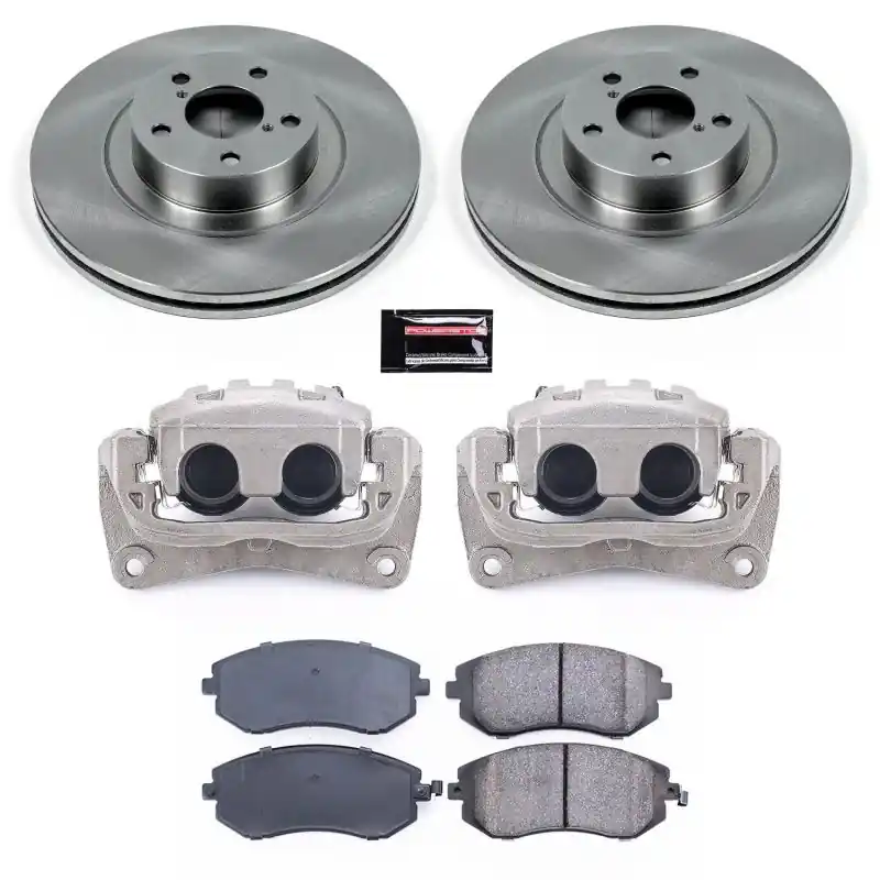 Power Stop 04-06 Subaru Baja Front Autospecialty Brake Kit w/Calipers — PMD Premier Motoring Development Markdown