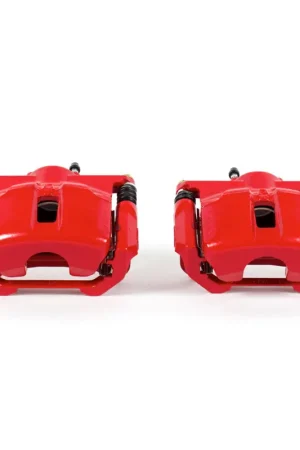 Buy Direct Power Stop 09-14 Nissan Maxima Front Red Calipers w/Brackets - Pair — PMD Premier Motoring Development