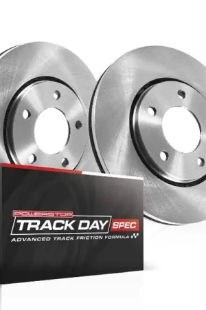 Power Stop 98-99 Acura CL Rear Track Day SPEC Brake Kit — PMD Premier Motoring Development Free Delivery