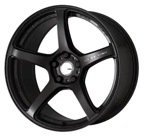 Free Returns Work Emotion T5r 5x114.3 18x10.5 +12 Matte Graphite