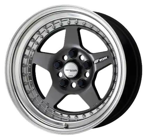 Work Meister Cr01 5x114.3 15x8+58 O Disk Matte Gunmetal Exclusive Offer