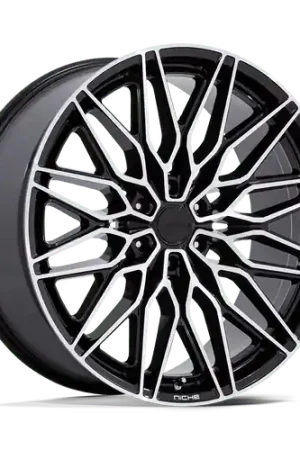 Deal Niche 1PC NC278 CALABRIA 6 6X135 20x9.5 +30 GLOSS BLACK MACHINED