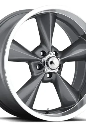 New Release BG Rod Works Old School 5x120.65 17x7+0 Gun Metal Machined Lip