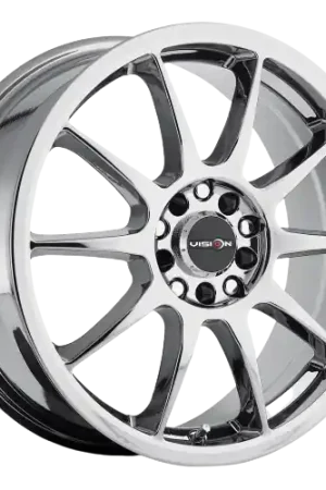 Free Delivery Vision Street-Designs 425 Bane 5x110 16x7+38 Chrome