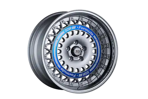 Certified FORMULA AERO MESH 5X100 19X9+37 NR Disk Titan Silver