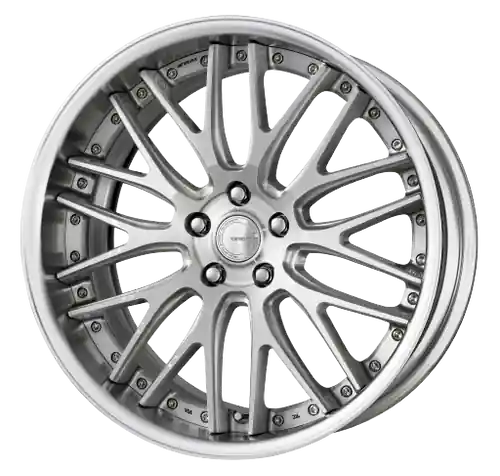 Top Rated Work Gnosis Gr204 5x112 21x8.5+12 O Disk Brush Silver Clear