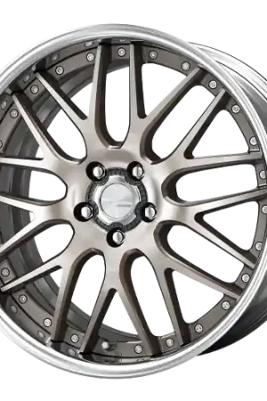 Work Lanvec Lm1 5x100 18x8.5+38 O Disk Trans Gray Polish Save Now