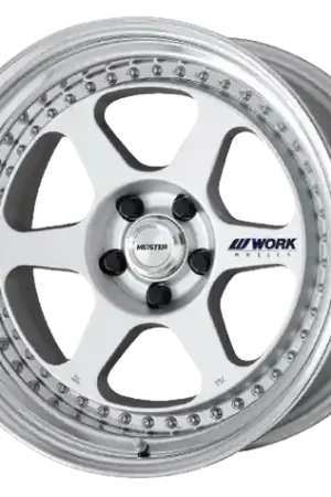 Work Meister L1 3P 5x120.65 18x10+6 A Disk Matte Silver Best Seller