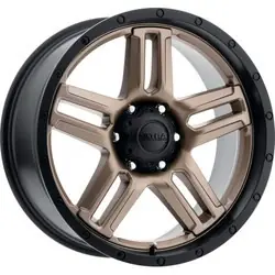 Ultra 258BZ Prowler Truck 5x139.7 17x9 +18 Satin Bronze w/Satin Black Lip Budget