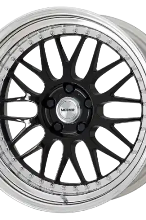 Work Meister M1 3p 4x100 18x8.5-4 H Disk Black Trusted Brand