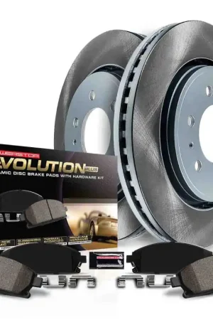 Express Delivery Power Stop 2020 Cadillac CT6 Rear Semi-Coated Rotor Kit — PMD Premier Motoring Development