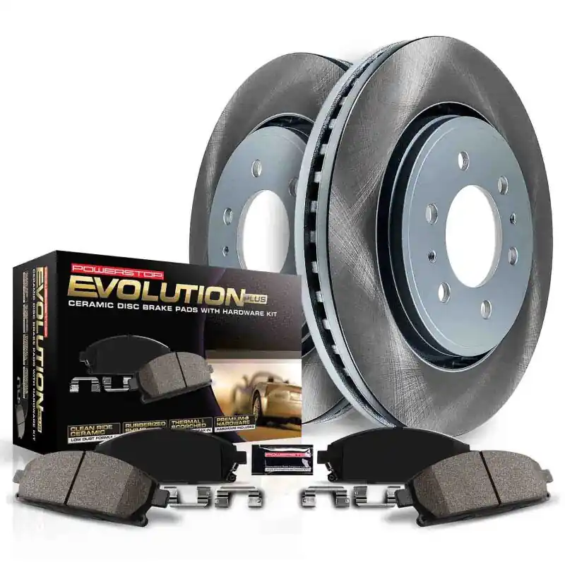 Express Delivery Power Stop 2020 Cadillac CT6 Rear Semi-Coated Rotor Kit — PMD Premier Motoring Development