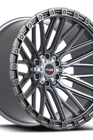Vortek VRT-608 6x135/6x139.7 20x12 -44 Matte Titanium With Black Bead Ring Must Have