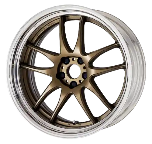 Luxury Work Cr 2P 4x100 16x9.5 +22 Matte Bronze