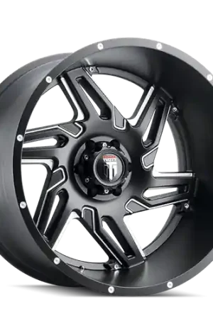 Wholesale American Truxx Spurs AT186 6x139.7 24x14-76 Black/Milled