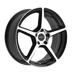 Motiv 433MB Blade 5x114.3 16x7.5 +40 Gloss Black Machined Face Grab Now