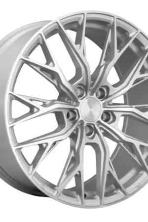 One Day Deal MRR GF5 5x120 18x8.5  +35 Silver Machine Face