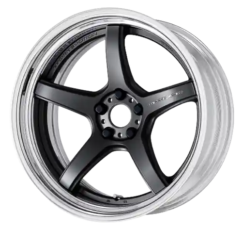 Work T5R 2P 5x120 20x10.0 +45 Matte Gunmetal Price Cut