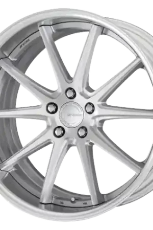New Arrival Work Gnosis Cv201 5x112 19x9.5+12 W Disk Brush Silver Clear