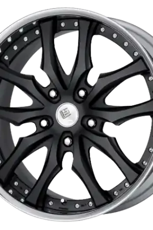 Work Ls Paragon Suv 5x114.3 22x10+42 O Disk Black Anodized Worldwide Shipping
