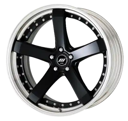 Work Zeast St2 5x120 19x8.5+45 R Disk Matte Black Genuine