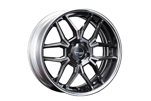 SSR EX06 5x112 19X9.5+38 SL Disk Galaxy Clear Black Direct From Factory