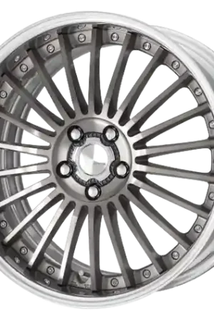 Work Lanvec Lf1 5x114.3 19x11+38 A Disk Trans Gray Polish Money Back Guarantee