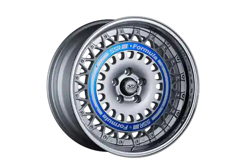 Final Sale FORMULA AERO MESH 5x108 19X8.5+55 SL Disk Titan Silver