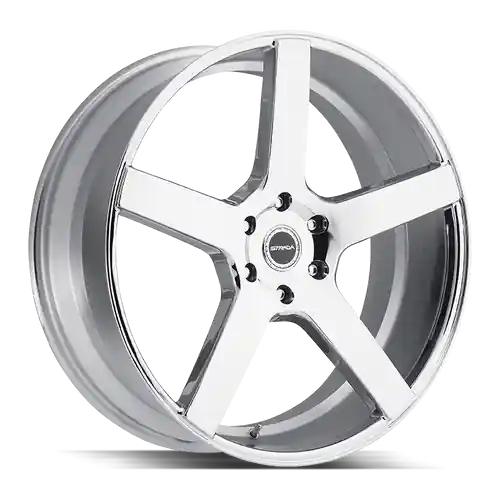 Warranty Included Strada Perfetto 5x112 18x8 +40 Chrome