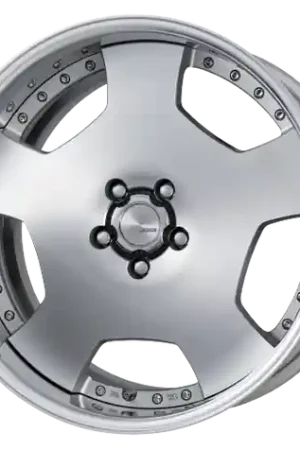 Work Lanvec Ld1 5x100 18x7+45 O Disk Machine Silver Polish High Quality