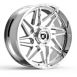 Gear Off Road 761C Ratio 6X135/6x139.7 20x10 -19 Chrome Plated with Lip Logo Warranty Included