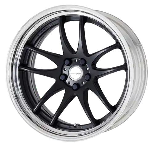 Work Cr 2P 5x114.3 20x9.0 +45 Matte Black Today Only