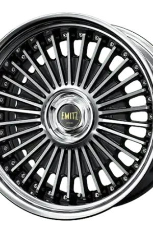 Work Emitz Black Polish 5x112 20x10.0 +0 Free Returns