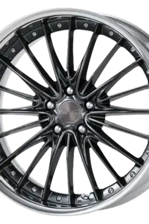 Work Schwert Regnitz 5x115 19x8.5+45 O Disk Brilliant Silver Black Free Delivery