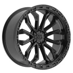 TIS 556SB 6X135 17x9 +0 Satin Black w/Cast Bead Ring Free Delivery