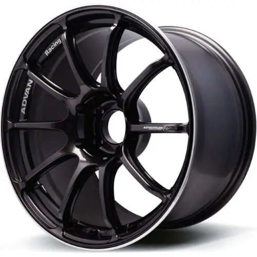 Genuine Advan Racing RSIII 5x108 19x8.5 +45 BLACK GUNMETALLIC & RING