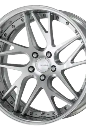 Professional Grade Work Gnosis Cvx 5x115 22x11+45 W Disk Brush Silver Clear