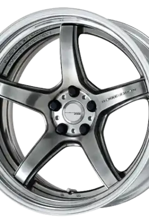 Low Price Work T5R 2P 5x120 20x9.5 +0 GT SILVER