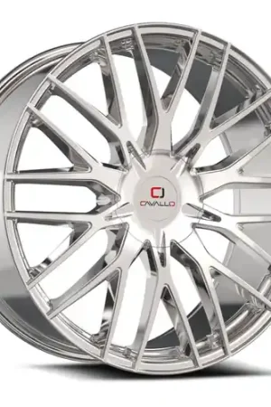 Cavallo CLV-45 5x110/5x114.3 20x8.5 +35 Nano Chrome Fresh Stock
