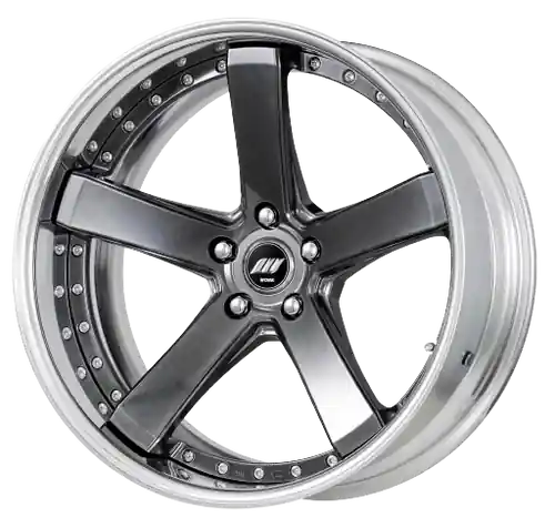 Limited Time Work Zeast Black Label Bst2 5x114.3 20x9.5+22 R Disk Brilliant Silver Black