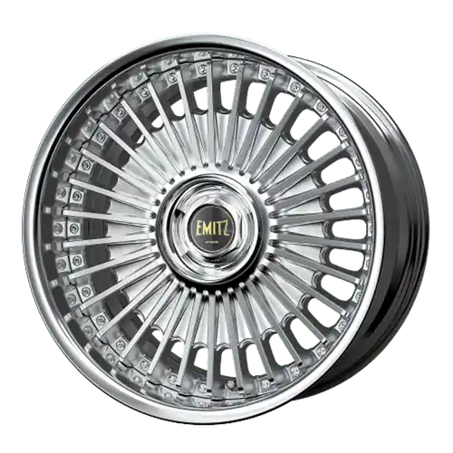 Work Emitz Chrome 5x105 19x9.5 +22 Genuine