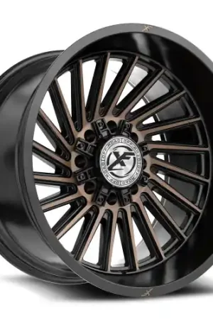 XF Off-Road XF-239 8x165.1/8x170 20x10 -12 Satin Black & Bronze Machined Double Dark Tint Limited Time