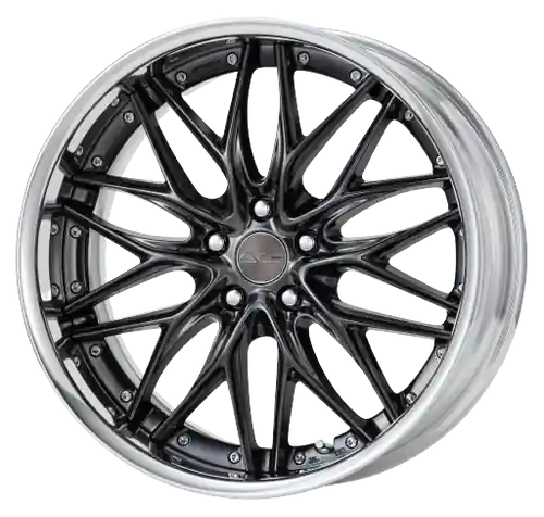 Work Schwert Quell 5x108 19x12+30 O Disk Brilliant Silver Black Budget