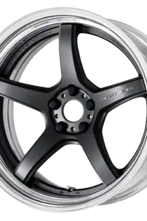 Deal Work T5R 2P 5x114.3 18x11.5 +12 Matte Gunmetal