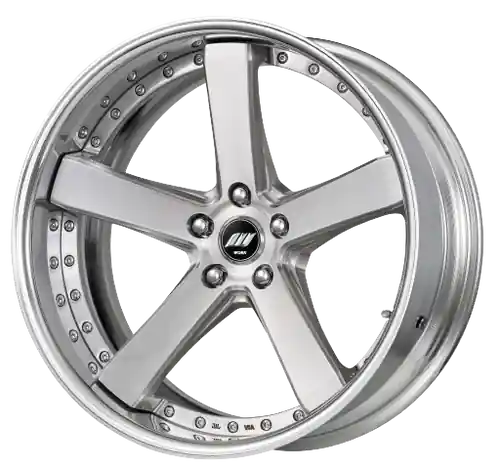 Work Zeast Black Label Bst2 5x115 20x9+22 T Disk Brush Silver Clear Trending