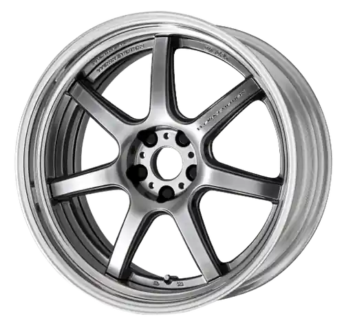 Limited Time Work T7r 2P 5x120 20x9.0 +0 GT SILVER
