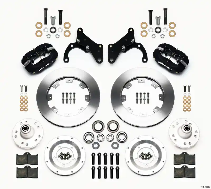 Money Back Guarantee Wilwood Forged Dynalite Front Kit 12.19in 69-70 Impala Drum/Disc 69-82 — PMD Premier Motoring Development