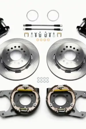 Editor’s Pick Wilwood D154 P/S Park Brake Kit Jeep Dana 35 2.56 Off 5-lug w/ lines — PMD Premier Motoring Development
