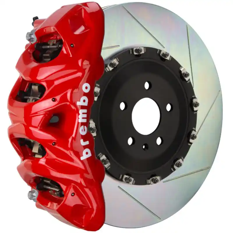 Affordable Brembo 09-14 F150 2WD Front GT BBK 8 Piston Cast 412x38 2pc Rotor Slot — PMD Premier Motoring Development