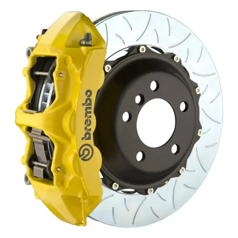 Brembo 08-16 R8 4.2/5.2 (CC Brake Eqpt) Rr GT BBK 6Pis Cast 380x32 2pc — PMD Premier Motoring Development Handmade